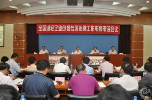 王煒出席全國減輕企業(yè)負擔專項治理工作電視電話會議