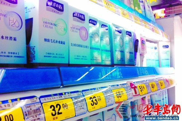 島城多數(shù)商場貨架上已難覓 島城多數(shù)商場貨架上已難覓