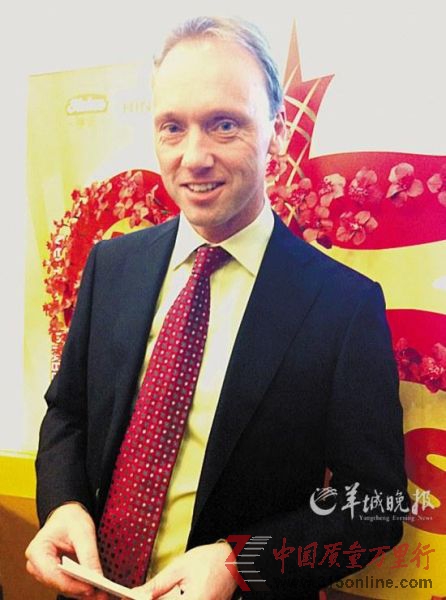 亨氏大中華區(qū)總裁司馬瀚。轉自羊城晚報