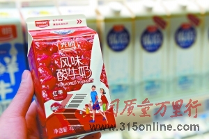 光明牛奶總出問題還提價遭質(zhì)疑半年六次質(zhì)量門